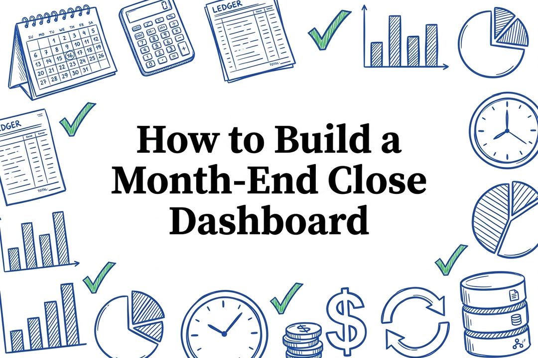 How to Build a Month-End Close Dashboard — Finance Analytics illustration